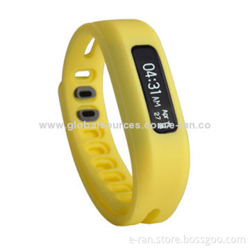 ER-W09 Rubber Wristband with TI CPU, Supports iOS, Android, Microsoft's Windows Systems